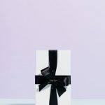 white and black gift box